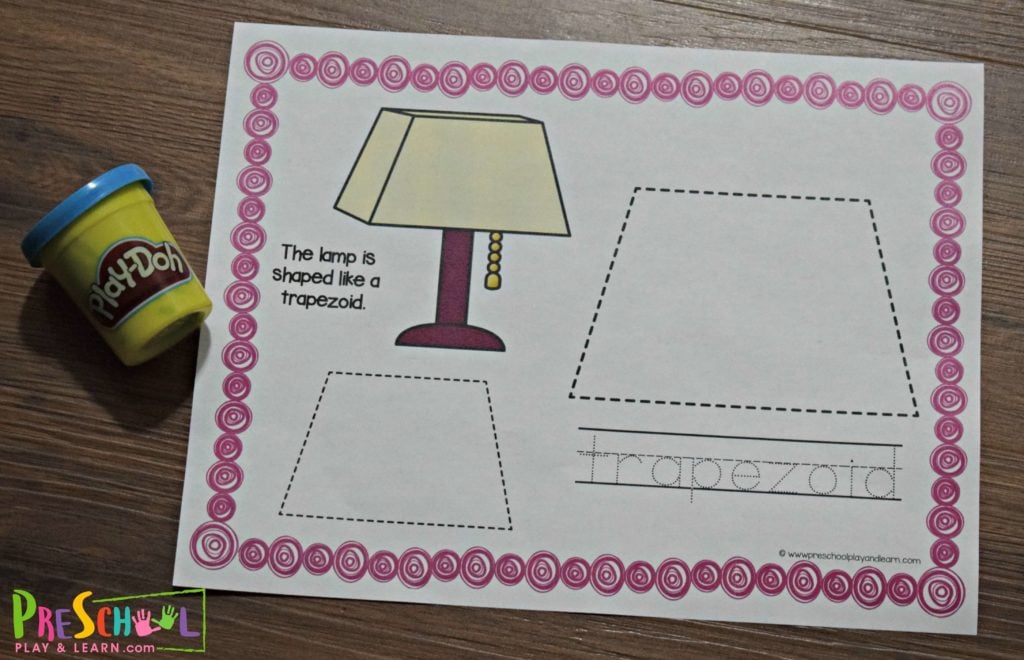 Cute free printable preschool shapes worksheets