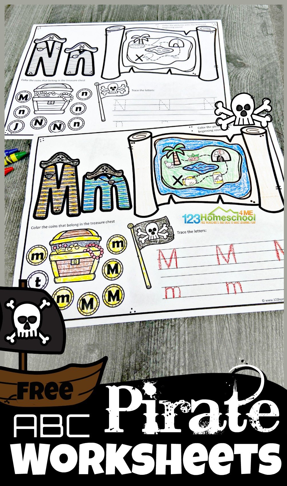 Ðâ ï free printable alphabet pirate worksheets for kids