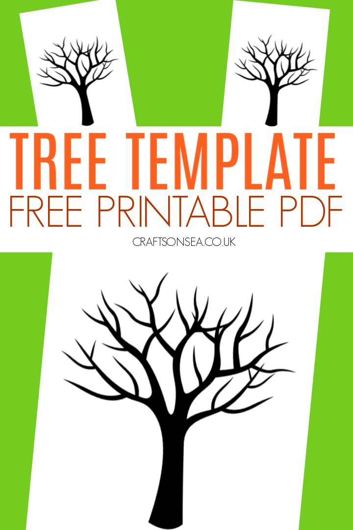 Free tree template printable pdf