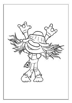 Explore a vibrant world printable trolls coloring pages collection for kids