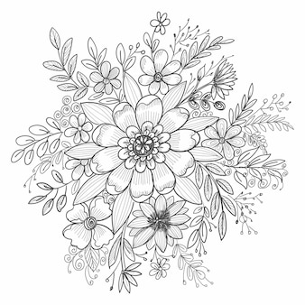Page tulip coloring vectors illustrations for free download