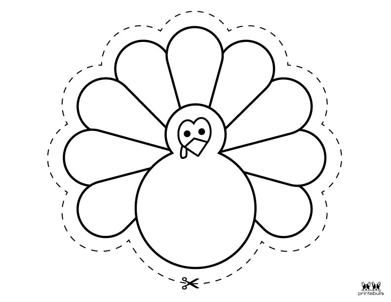 Free printable turkey templates
