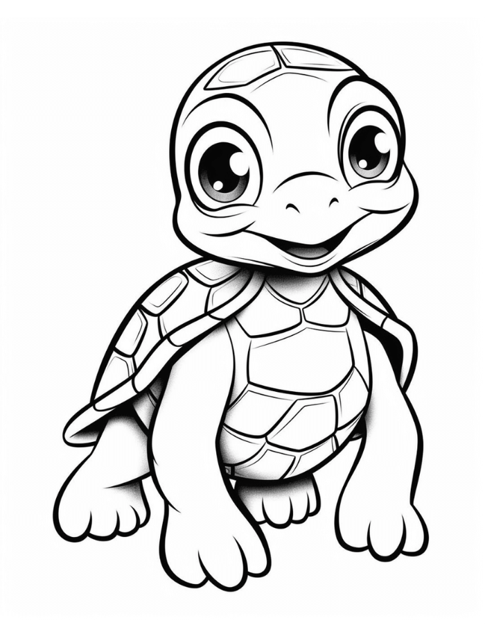 Turtle coloring pages hue therapy