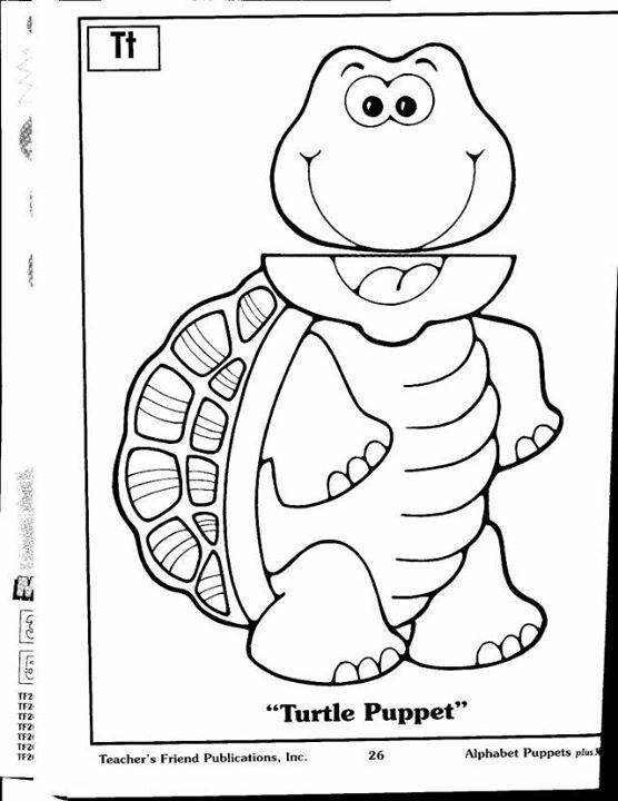Turtle puppets paper bag puppets kids crafts paper bag paper bag crafts