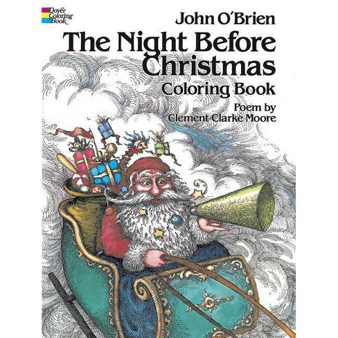 The night before christmas coloring book