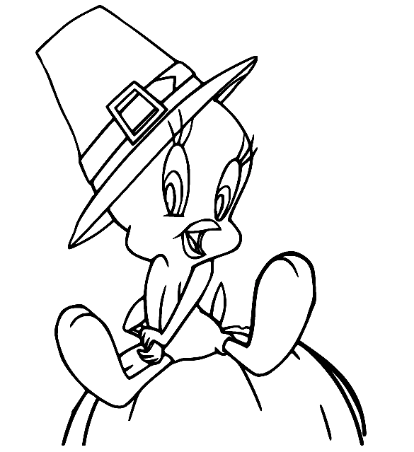 Tweety coloring pages printable for free download
