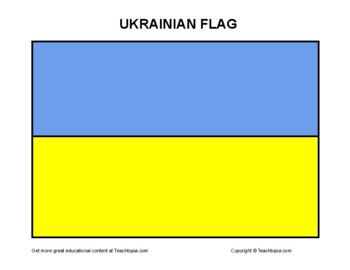 Ukraine flag ukrainian flag the flag of the ukraine printable