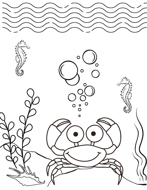 Under the sea coloring pages sea life coloring ocean coloring pages under water coloring ocean life coloring sea creature coloring page