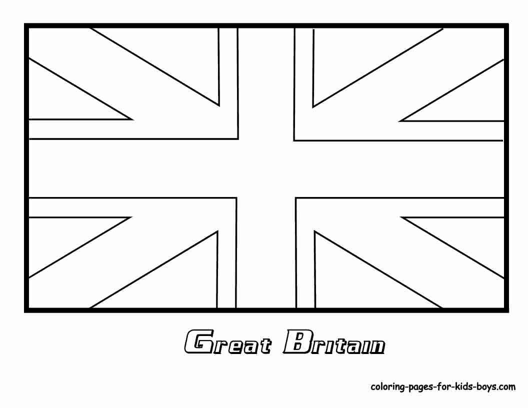 Union jack template free printable