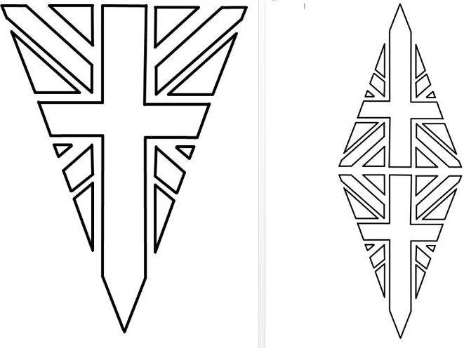 Union jack flag bunting colouring in teaching resources