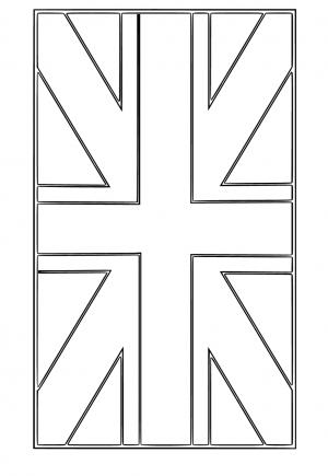 Free printable flag coloring pages for adults and kids
