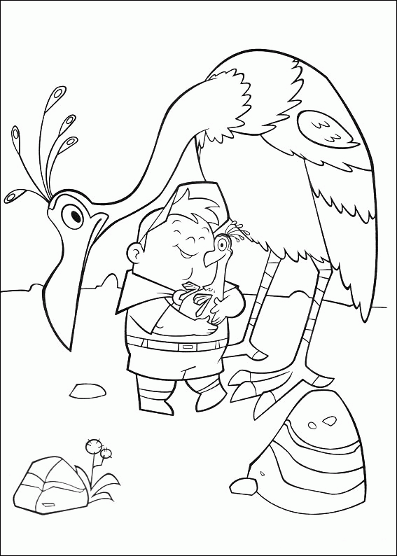 Up coloring pages