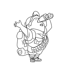 Up coloring pages for kids printable free download