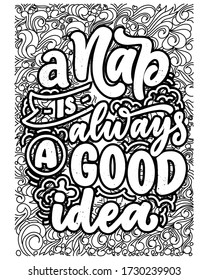 Motivational quotes coloring pages design inspirational stock vector royalty free