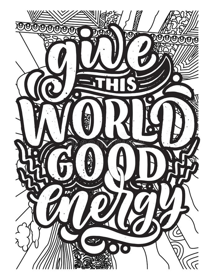 Inspirational quote coloring book stock illustrations â inspirational quote coloring book stock illustrations vectors clipart