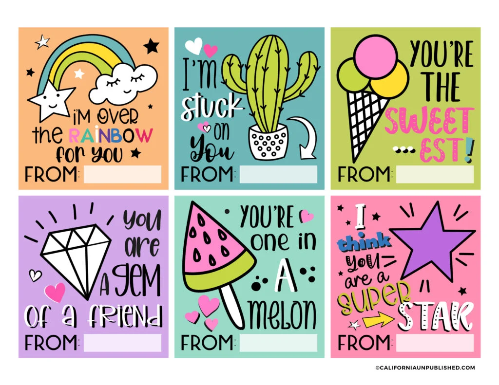 Free printable valentine cards for kids fun and easy diy ideas