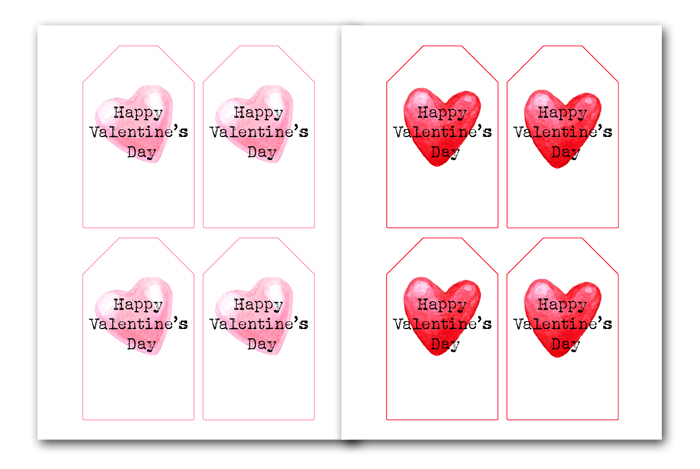 Free printable valentine tags i should be mopping the floor