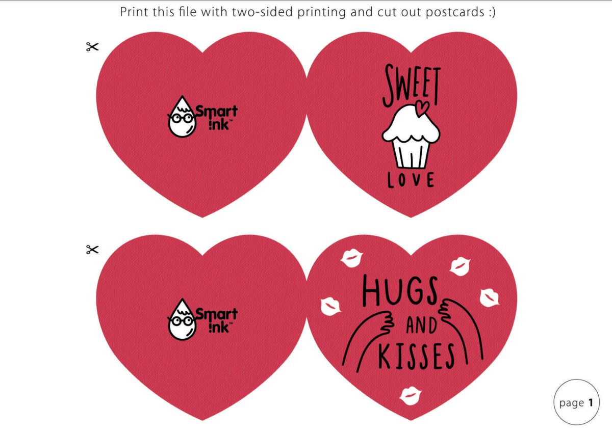 Free printable valentine cards for