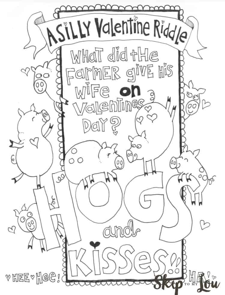 The best free valentines day coloring pages skip to my lou