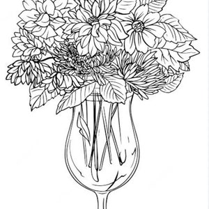 Vase colouring