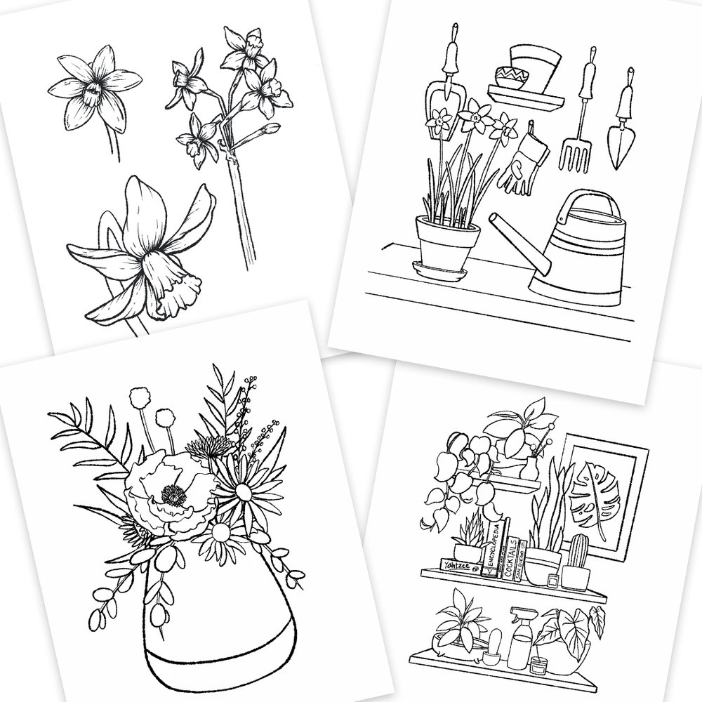 Coloring pages download and print