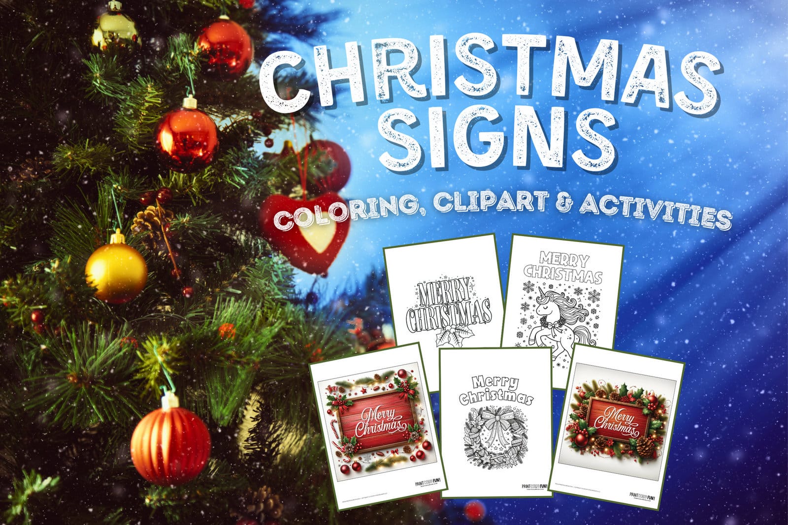 Merry christmas clipart coloring pages for creative family holiday fun at
