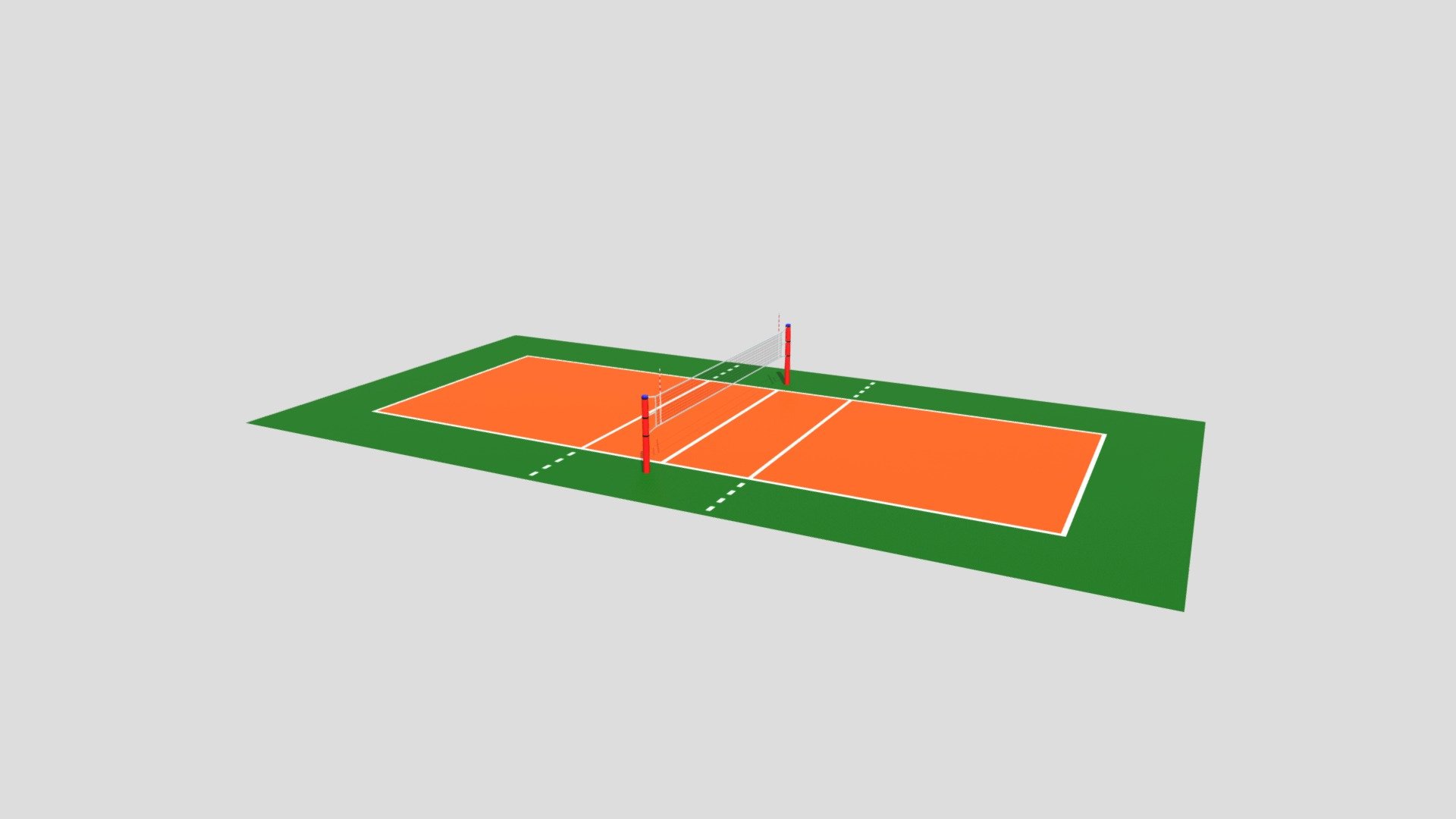Volleyball court