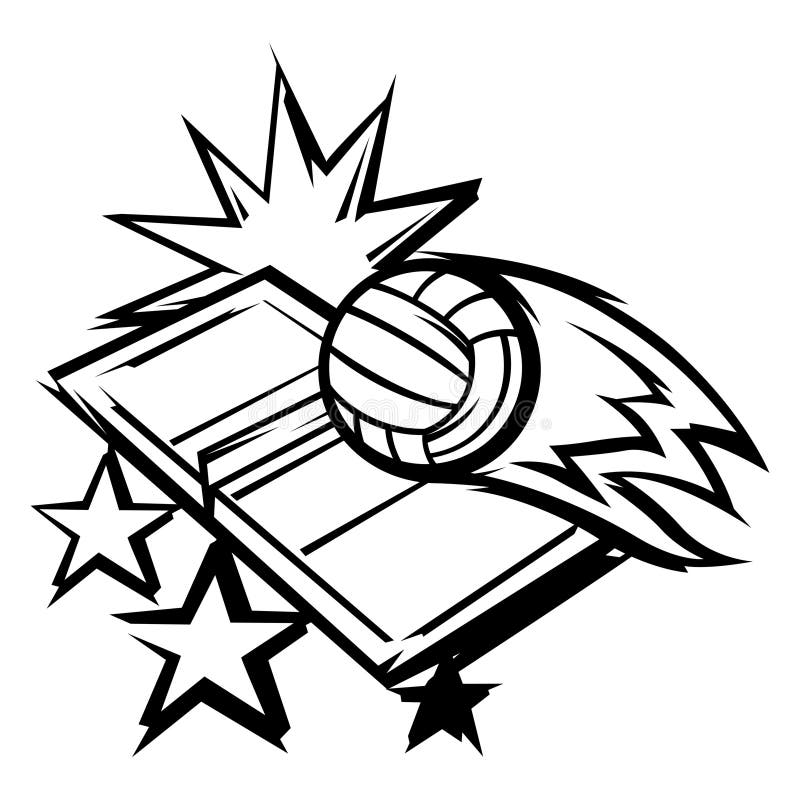 Volleyball court field top view stock illustrations â volleyball court field top view stock illustrations vectors clipart