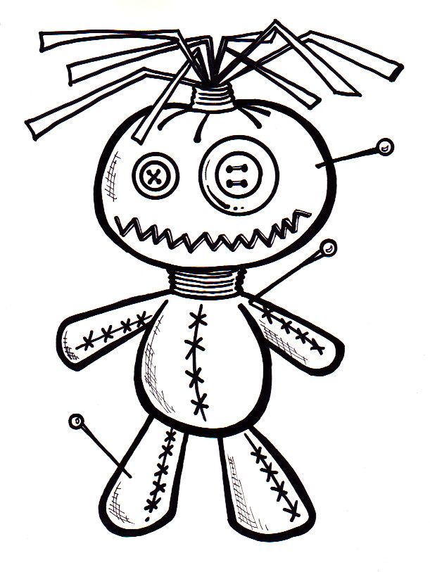 Doll drawing voodoo doll tattoo voodoo dolls