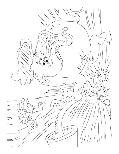 Free dr seuss coloring page printables to go with your favorite book