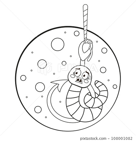 Cute printable coloring page for kids with
