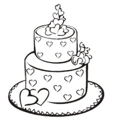 My wedding day coloring book pages