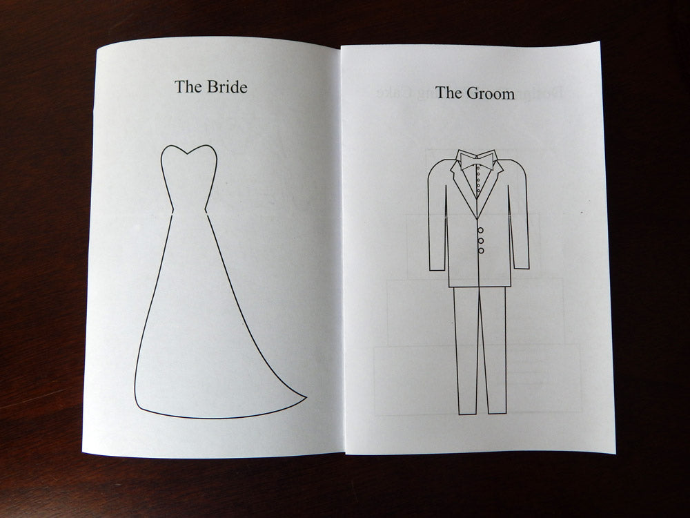 Printable kids activity and coloring book for weddings â celebrating together