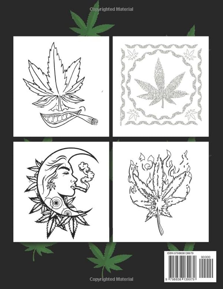 Cannabis funny weed loring book for potheads cannabis loring books for adults publisher patrica krusi books