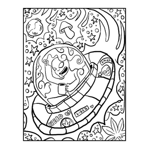 Stoner coloring book for adults cool stoner psychedelic colouring book with trippy hippie designs to color funny stoner gifts for smokers weed lovers men women busters epic