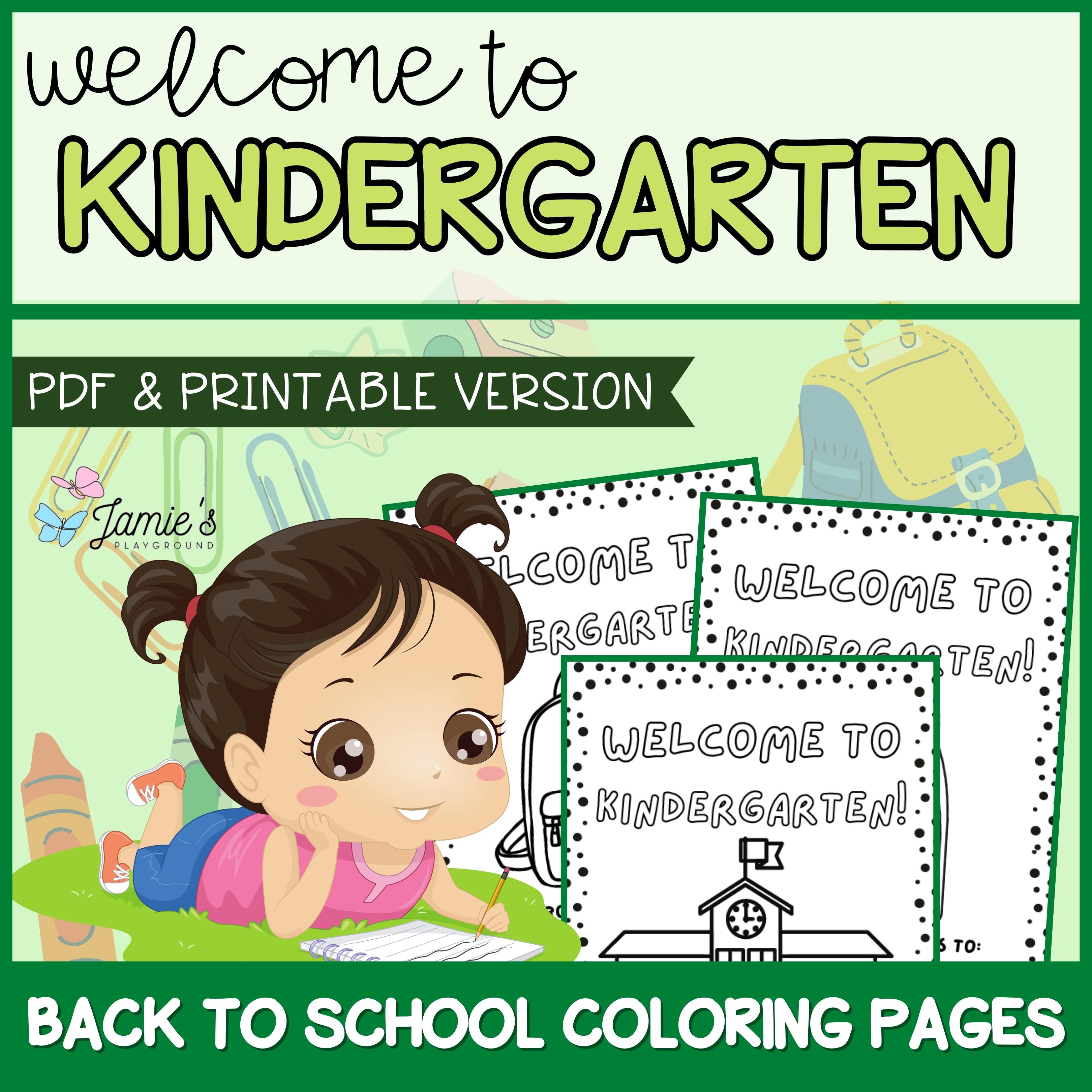 Kindergarten morning work
