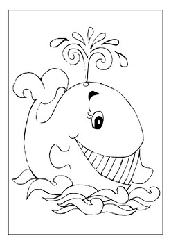 Printable whale coloring pages a fun and easy way to learn about marine mammals