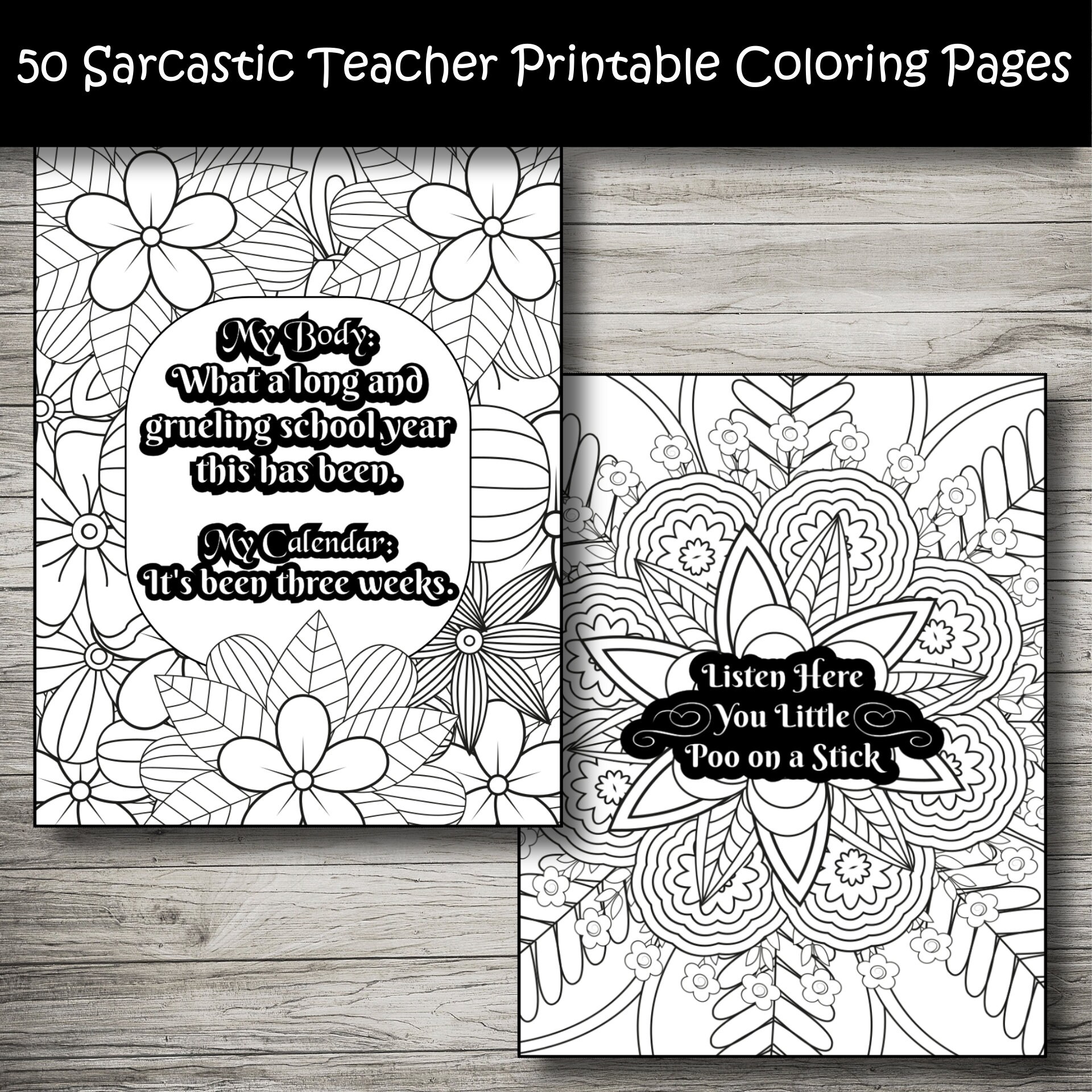 Teacher printable coloring pages funny teacher coloring teacher coloring pages sarcastic teacher teacher quotes coloring teacher gifts instant download