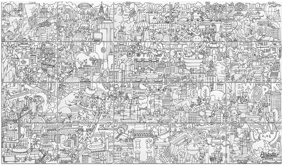 Pirasta the big apple coloring sheets