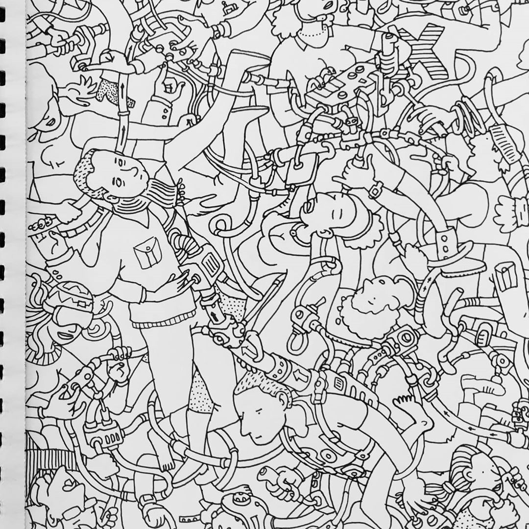 Â just found this in abandoned sketchbook doodle