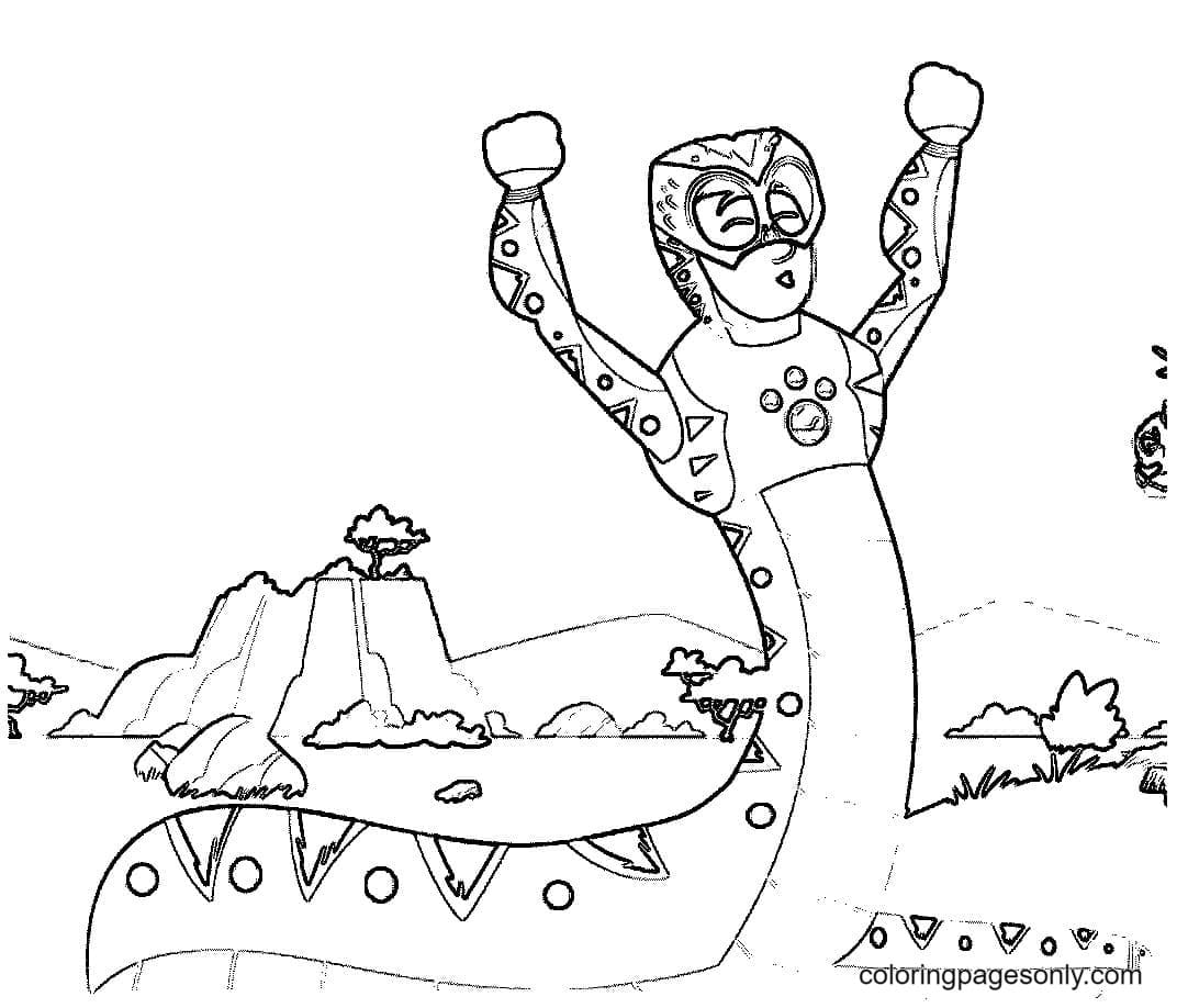 Wild kratts coloring pages