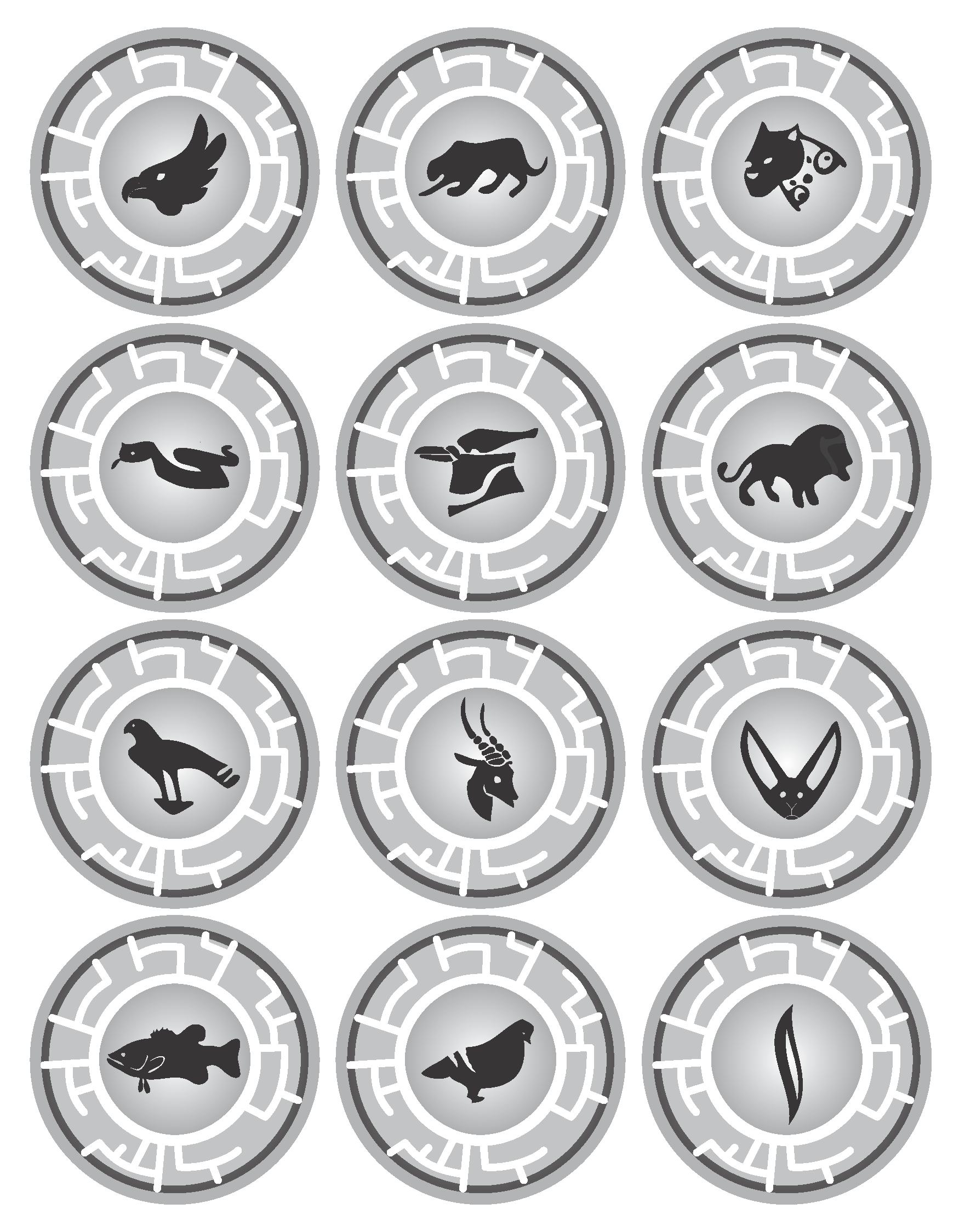 Creature power discs erics activity pages