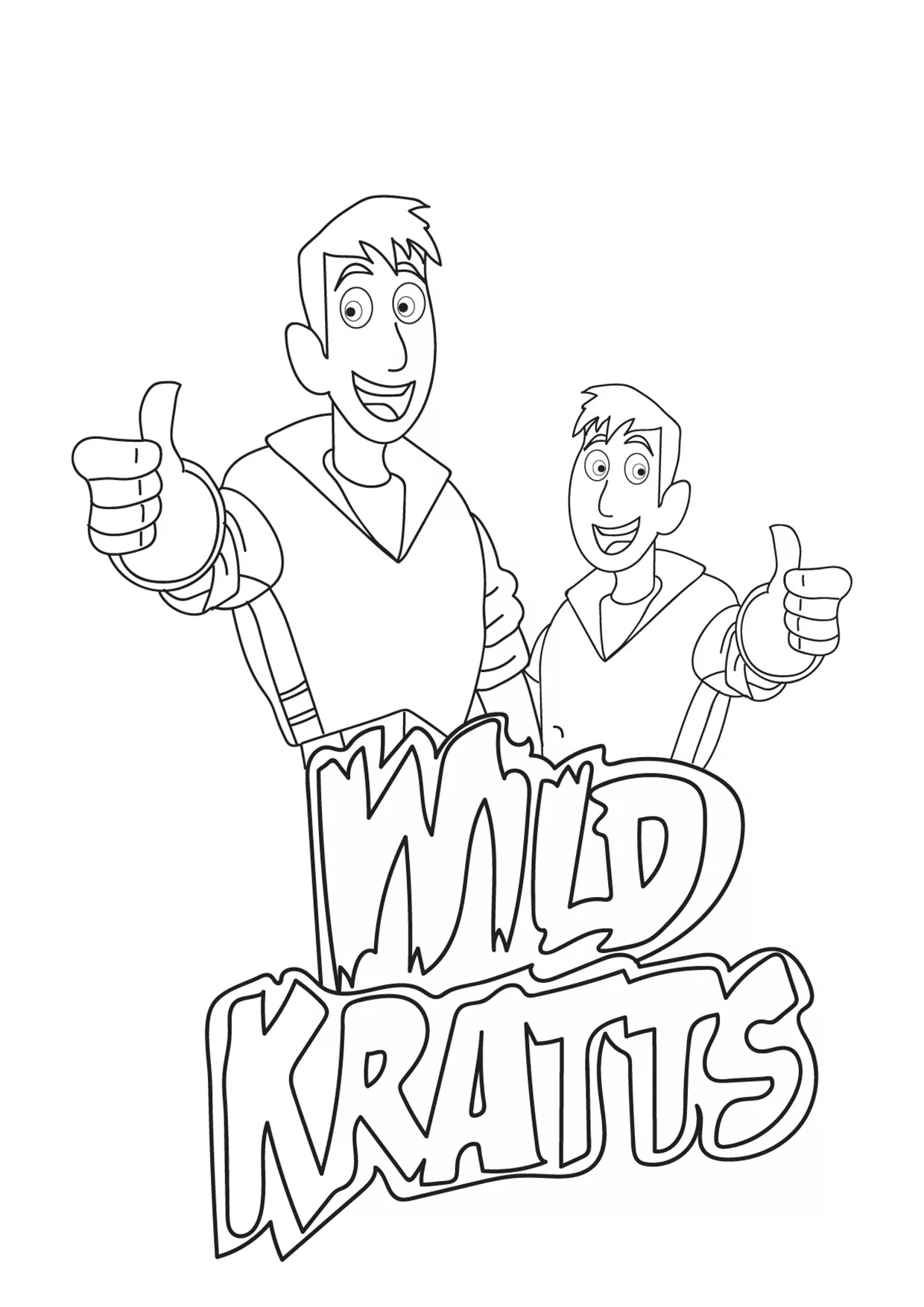 Wild kratts malvorlagen