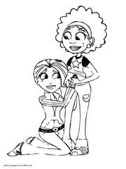 Wild kratts coloring pages