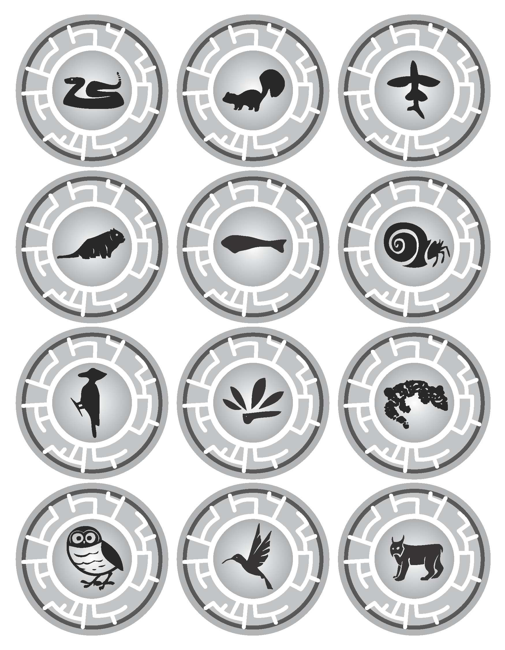 Creature power discs erics activity pages