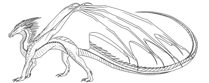 Wings of fire coloring pages pictures free printable wings of fire dragons wings of fire dragon coloring page