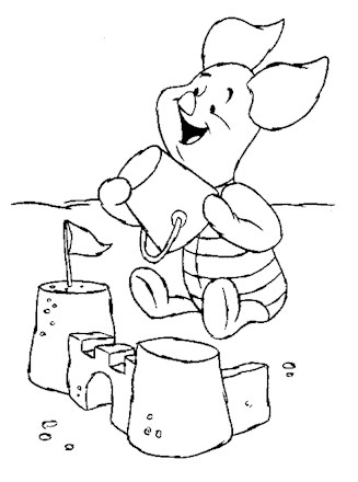 Winnie the pooh coloring page