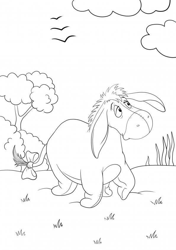 Pooh and friends coloring pages