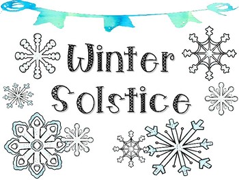Winter solstice presentation and craftivity by littlesandlollipops