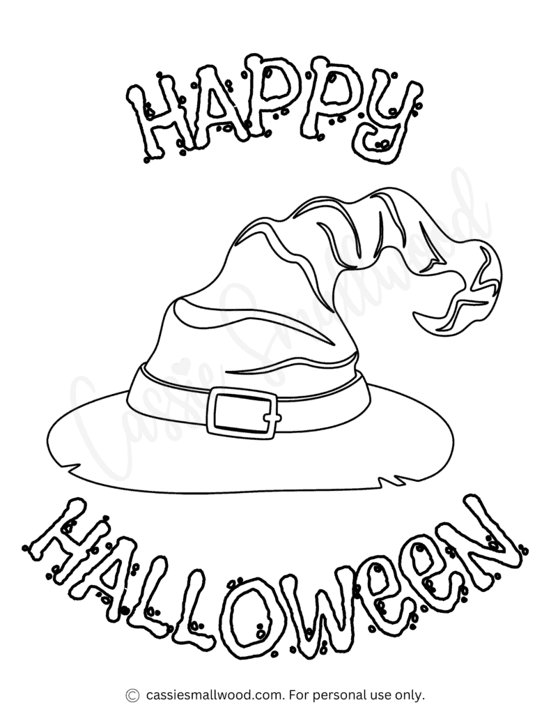 The best witch coloring pages